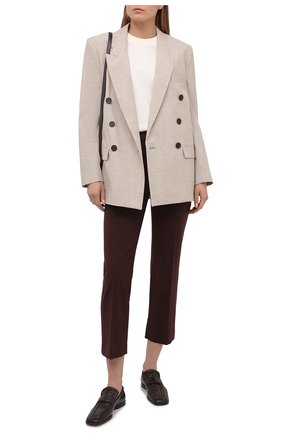 Женская хлопковая футболка JACQUEMUS белого цвета по цене 11150 руб., арт. 211JS15/22402G | Фото 2 Женская хлопковая футболка JACQUEMUS белого цвета, арт. 211JS15/22402G | Фото 2
