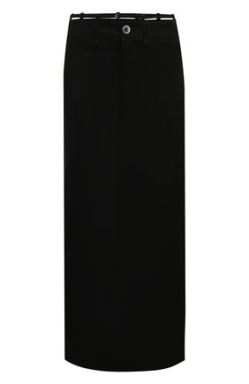 Женская юбка JACQUEMUS черного цвета по цене 54300 руб., арт. 211SK04/103990 | Фото 1 Женская юбка JACQUEMUS черного цвета, арт. 211SK04/103990 | Фото 1