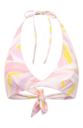 Женский треугольный бра EMILIO PUCCI розового цвета по цене 19950 руб., арт. 1EMX01/1E797 | Фото 1 Женский треугольный бра EMILIO PUCCI розового цвета, арт. 1EMX01/1E797 | Фото 1