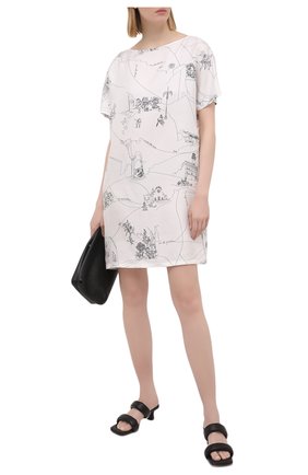 Женское шелковое платье EMILIO PUCCI белого цвета по цене 82650 руб., арт. 1ERG01/1E741 | Фото 2 Женское шелковое платье EMILIO PUCCI белого цвета, арт. 1ERG01/1E741 | Фото 2