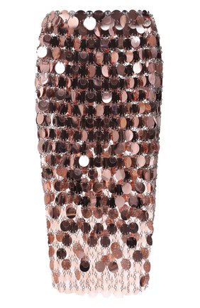 Женская юбка PACO RABANNE розового цвета по цене 216500 руб., арт. 21PIJU195PS0138 | Фото 1 Женская юбка PACO RABANNE розового цвета, арт. 21PIJU195PS0138 | Фото 1