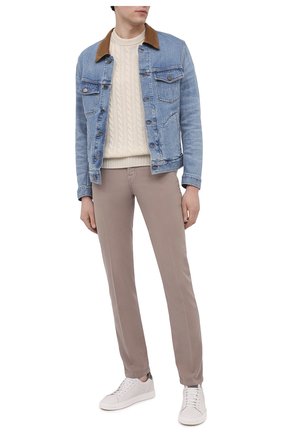 Мужские брюки KITON бежевого цвета по цене 99500 руб., арт. UPNJSJ07T45 | Фото 2 Мужские брюки KITON бежевого цвета, арт. UPNJSJ07T45 | Фото 2