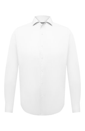 Мужская хлопковая сорочка CORNELIANI белого цвета по цене 22500 руб., арт. 87P156-1111269/00 | Фото 1 Мужская хлопковая сорочка CORNELIANI белого цвета, арт. 87P156-1111269/00 | Фото 1