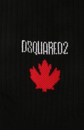 Мужские хлопковые носки DSQUARED2 черного цвета по цене 5995 руб., арт. DFV172090 | Фото 2 Мужские хлопковые носки DSQUARED2 черного цвета, арт. DFV172090 | Фото 2