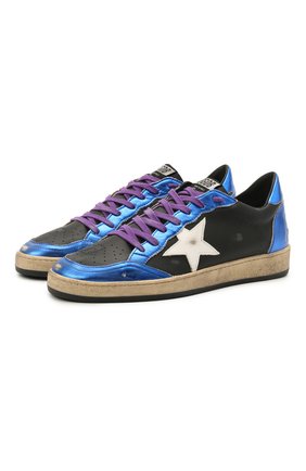 Мужские кожаные кеды ball star GOLDEN GOOSE DELUXE BRAND разноцветного цвета по цене 39350 руб., арт. GMF00117.F000385 | Фото 1 Мужские кожаные кеды ball star GOLDEN GOOSE DELUXE BRAND разноцветного цвета, арт. GMF00117.F000385 | Фото 1