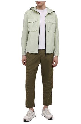 Мужские брюки STONE ISLAND SHADOW PROJECT хаки цвета по цене 57800 руб., арт. 741930402 | Фото 2 Мужские брюки STONE ISLAND SHADOW PROJECT хаки цвета, арт. 741930402 | Фото 2