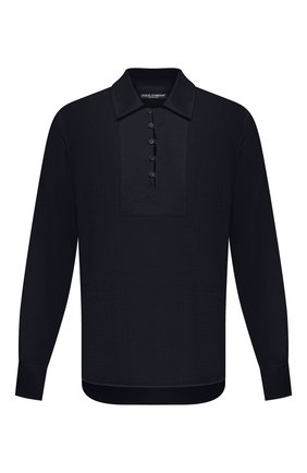 Мужская льняная рубашка DOLCE & GABBANA темно-синего цвета по цене 62650 руб., арт. G5HD4T/FU4IK | Фото 1 Мужская льняная рубашка DOLCE & GABBANA темно-синего цвета, арт. G5HD4T/FU4IK | Фото 1