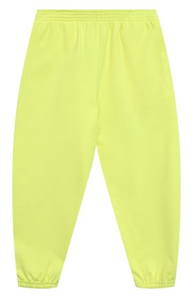 Детские хлопковые джоггеры BALENCIAGA желтого цвета по цене 19400 руб., арт. 621788/TIVB4 | Фото 2 Детские хлопковые джоггеры BALENCIAGA желтого цвета, арт. 621788/TIVB4 | Фото 2