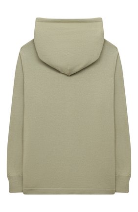 Детский кашемировая толстовка GIORGETTI CASHMERE светло-зеленого цвета по цене 15650 руб., арт. MB1489/2A-6A | Фото 2 Детский кашемировая толстовка GIORGETTI CASHMERE светло-зеленого цвета, арт. MB1489/2A-6A | Фото 2