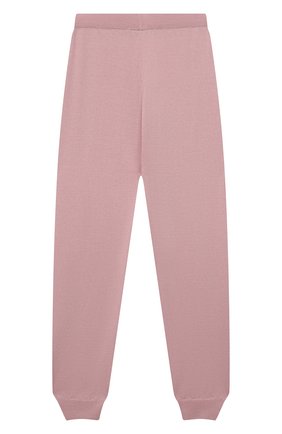 Детские кашемировые джоггеры GIORGETTI CASHMERE розового цвета по цене 15750 руб., арт. MB1490/8A-14A | Фото 1 Детские кашемировые джоггеры GIORGETTI CASHMERE розового цвета, арт. MB1490/8A-14A | Фото 1