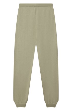 Детские кашемировые джоггеры GIORGETTI CASHMERE светло-зеленого цвета по цене 12150 руб., арт. MB1490/8A-14A | Фото 2 Детские кашемировые джоггеры GIORGETTI CASHMERE светло-зеленого цвета, арт. MB1490/8A-14A | Фото 2