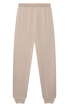 Детские кашемировые джоггеры GIORGETTI CASHMERE бежевого цвета по цене 15750 руб., арт. MB1490/8A-14A | Фото 2 Детские кашемировые джоггеры GIORGETTI CASHMERE бежевого цвета, арт. MB1490/8A-14A | Фото 2