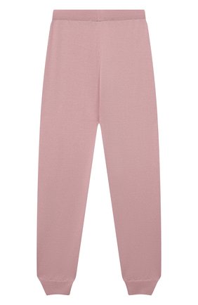 Детские кашемировые джоггеры GIORGETTI CASHMERE розового цвета по цене 15500 руб., арт. MB1490/2A-6A | Фото 1 Детские кашемировые джоггеры GIORGETTI CASHMERE розового цвета, арт. MB1490/2A-6A | Фото 1 (Материал внешний: Шерсть, Кашемир; Девочки Кросс-КТ: Брюки-одежда, Джоггеры-одежда; Региональные ограничения белый список (Axapta Mercury): RU; Ростовка одежда: 2 года | 92 см, 4 года | 104 см, 6 лет | 116 см)