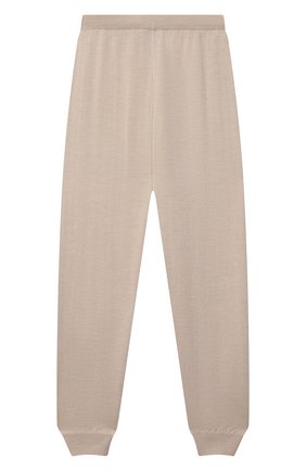 Детские кашемировые джоггеры GIORGETTI CASHMERE бежевого цвета по цене 12050 руб., арт. MB1490/2A-6A | Фото 2 Детские кашемировые джоггеры GIORGETTI CASHMERE бежевого цвета, арт. MB1490/2A-6A | Фото 2
