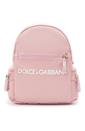Детская рюкзак DOLCE & GABBANA светло-розового цвета по цене 33700 руб., арт. EB0220/A9416 | Фото 1 Детская рюкзак DOLCE & GABBANA светло-розового цвета, арт. EB0220/A9416 | Фото 1
