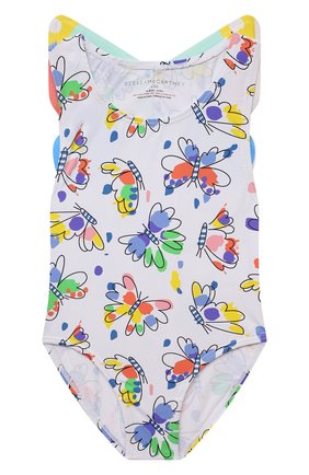 Детского слитный купальник STELLA MCCARTNEY белого цвета по цене 6955 руб., арт. 602567/SQK70 | Фото 1 Детского слитный купальник STELLA MCCARTNEY белого цвета, арт. 602567/SQK70 | Фото 1 (Материал внешний: Синтетический материал; Региональные ограничения белый список (Axapta Mercury): RU; Кросс-КТ НВ: Купальники; Ростовка одежда: 9 мес | 74 см, 12 мес | 80 см, 18 мес | 86 см, 24 мес | 92 см)