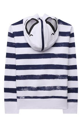 Детский хлопковая толстовка STELLA MCCARTNEY белого цвета по цене 8640 руб., арт. 602250/SQJ84 | Фото 2 Детский хлопковая толстовка STELLA MCCARTNEY белого цвета, арт. 602250/SQJ84 | Фото 2