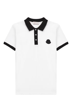 Детского комплект из поло и шорт MONCLER синего цвета по цене 21600 руб., арт. G1-954-8M746-20-8496W/12-14A | Фото 2 Детского комплект из поло и шорт MONCLER синего цвета, арт. G1-954-8M746-20-8496W/12-14A | Фото 2