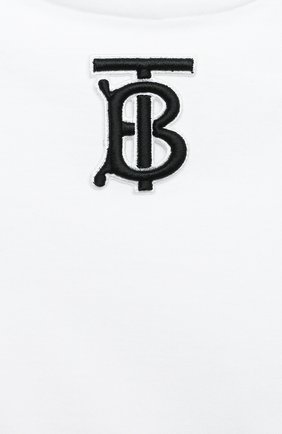 Детский хлопковый комбинезон BURBERRY бежевого цвета по цене 18400 руб., арт. 8038174 | Фото 3 Детский хлопковый комбинезон BURBERRY бежевого цвета, арт. 8038174 | Фото 3