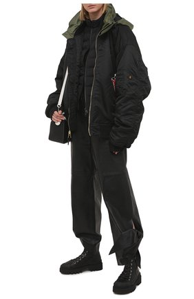 Женская пуховая куртка kaitos MONCLER черного цвета по цене 85800 руб., арт. G1-093-1A54N-40-53132 | Фото 2 Женская пуховая куртка kaitos MONCLER черного цвета, арт. G1-093-1A54N-40-53132 | Фото 2