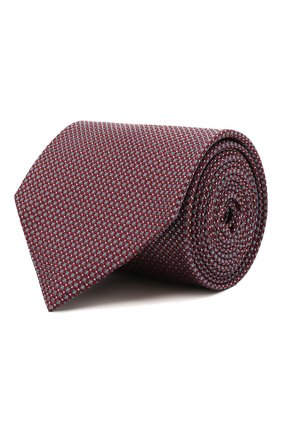 Мужской шелковый галстук BRIONI бордового цвета по цене 21100 руб., арт. 062H00/P0477 | Фото 1 Мужской шелковый галстук BRIONI бордового цвета, арт. 062H00/P0477 | Фото 1