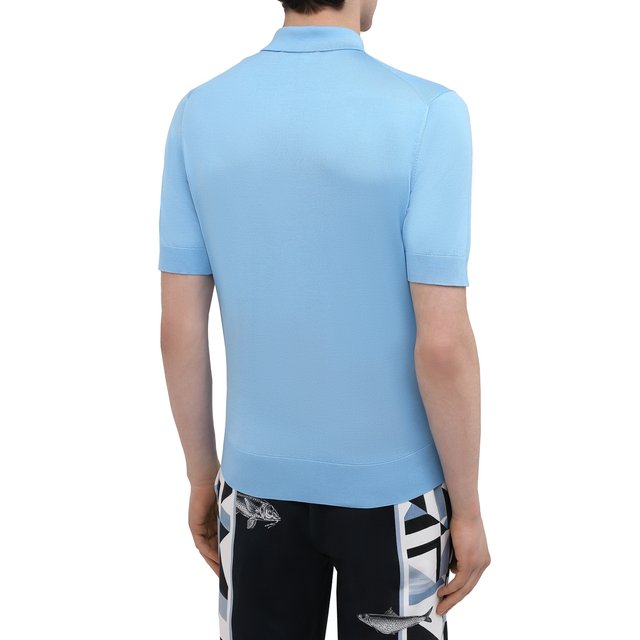 фото Шелковое поло dolce & gabbana