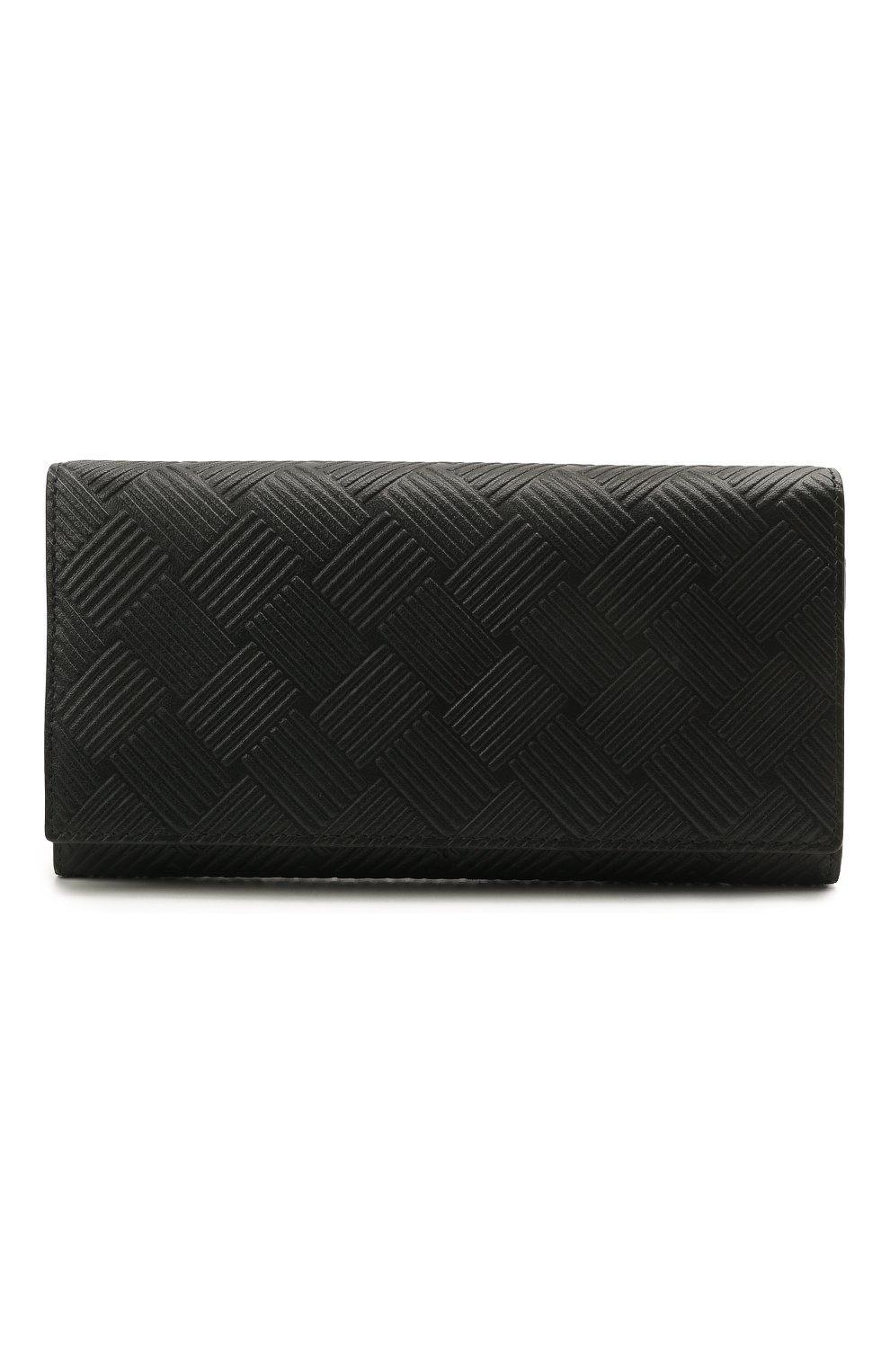 Мужской кожаное портмоне BOTTEGA VENETA черного цвета, арт. 591365/V0SQ1 | Фото 1