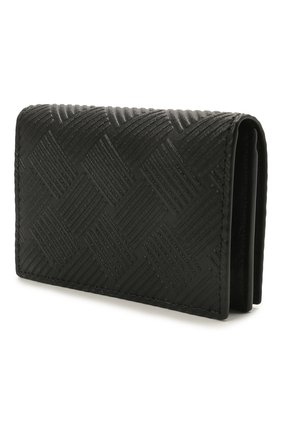 Мужской кожаный футляр для кредитных карт BOTTEGA VENETA черного цвета по цене 24050 руб., арт. 649879/V0SQ3 | Фото 2 Мужской кожаный футляр для кредитных карт BOTTEGA VENETA черного цвета, арт. 649879/V0SQ3 | Фото 2