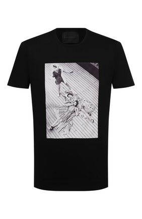 Мужская хлопковая футболка LIMITATO черного цвета по цене 14500 руб., арт. TAN/T-SHIRT | Фото 1 Мужская хлопковая футболка LIMITATO черного цвета, арт. TAN/T-SHIRT | Фото 1