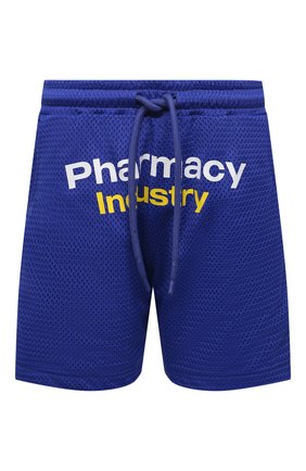 Мужские шорты PHARMACY INDUSTRY синего цвета по цене 15800 руб., арт. PHM230 | Фото 1 Мужские шорты PHARMACY INDUSTRY синего цвета, арт. PHM230 | Фото 1