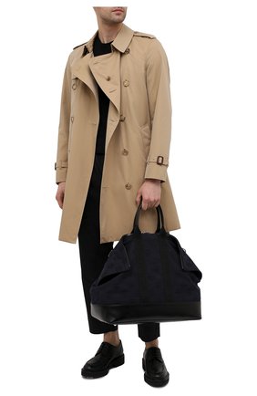 Мужская текстильная сумка ALEXANDER MCQUEEN темно-синего цвета по цене 117500 руб., арт. 575553/1AAAM | Фото 2 Мужская текстильная сумка ALEXANDER MCQUEEN темно-синего цвета, арт. 575553/1AAAM | Фото 2 (Материал: Текстиль; Ремень/цепочка: На ремешке; Размер: large)