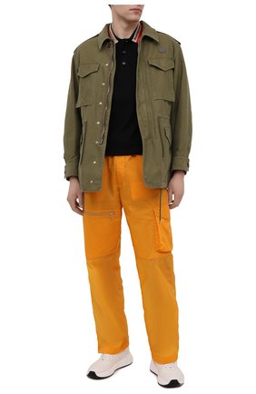 Мужская хлопковая парка disney x gucci GUCCI хаки цвета по цене 295200 руб., арт. 640355/XDBHZ | Фото 2 Мужская хлопковая парка disney x gucci GUCCI хаки цвета, арт. 640355/XDBHZ | Фото 2