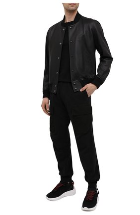 Мужские текстильные кроссовки speedster DSQUARED2 черно-белого цвета по цене 43700 руб., арт. SNM0074 59202114 | Фото 2 Мужские текстильные кроссовки speedster DSQUARED2 черно-белого цвета, арт. SNM0074 59202114 | Фото 2
