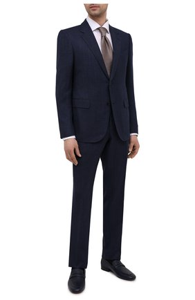 Мужские кожаные пенни-лоферы CORNELIANI темно-синего цвета по цене 67950 руб., арт. 87TM95-1120990 | Фото 2 Мужские кожаные пенни-лоферы CORNELIANI темно-синего цвета, арт. 87TM95-1120990 | Фото 2