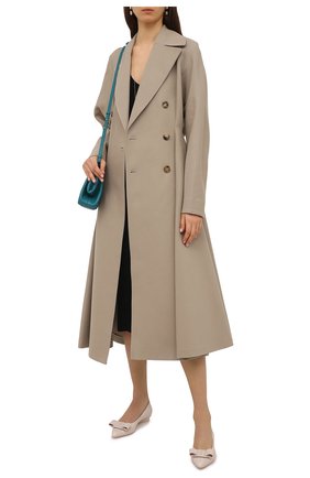 Женские кожаные балетки viva SALVATORE FERRAGAMO белого цвета по цене 62000 руб., арт. Z-07331621C | Фото 2 Женские кожаные балетки viva SALVATORE FERRAGAMO белого цвета, арт. Z-07331621C | Фото 2