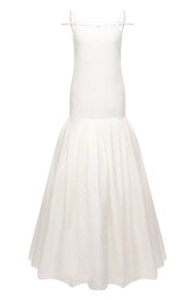 Женское льняное платье JACQUEMUS белого цвета по цене 117000 руб., арт. 211DR23/108114 | Фото 1 Женское льняное платье JACQUEMUS белого цвета, арт. 211DR23/108114 | Фото 1