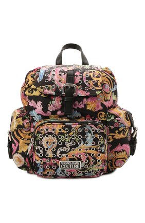 Женский рюкзак VERSACE JEANS COUTURE разноцветного цвета по цене 19950 руб., арт. E1VWABX3-LINEA X DIS. 3/71887 | Фото 1 Женский рюкзак VERSACE JEANS COUTURE разноцветного цвета, арт. E1VWABX3-LINEA X DIS. 3/71887 | Фото 1