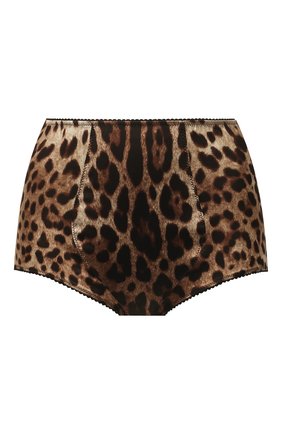 Женские шелковые трусы-шорты DOLCE & GABBANA леопардового цвета по цене 29050 руб., арт. 02A18T/FSAXY | Фото 1 Женские шелковые трусы-шорты DOLCE & GABBANA леопардового цвета, арт. 02A18T/FSAXY | Фото 1