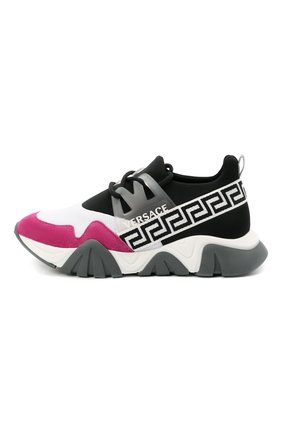 Мужского кроссовки VERSACE розового цвета по цене 49650 руб., арт. 1000257/1A00218/34-40 | Фото 2 Мужского кроссовки VERSACE розового цвета, арт. 1000257/1A00218/34-40 | Фото 2 (Региональные ограничения белый список (Axapta Mercury): RU)