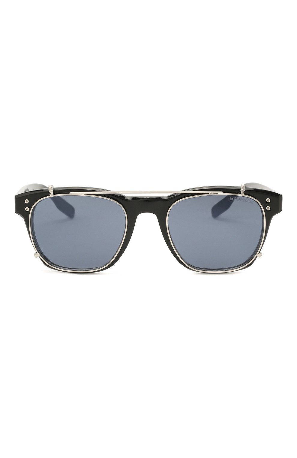 Мужские солнцезащитные очки MONTBLANC черного цвета, арт. MB0122S 003 | Фото 3 (Тип очков: С/з; Оптика Гендер: оптика-мужское)