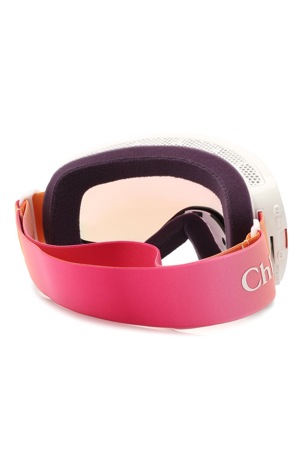 Женские горнолыжная маска CHLOÉ розового цвета по цене 0 руб., арт. DR X2S CASSIDY-PINK I0N+SILVER I0N | Фото 4 Женские горнолыжная маска CHLOÉ розового цвета, арт. DR X2S CASSIDY-PINK I0N+SILVER I0N | Фото 4 (Региональные ограничения белый список (Axapta Mercury): RU; Очки форма: Маска; Оптика Гендер: оптика-женское)