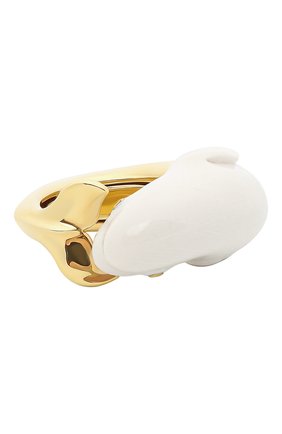 Женские кольцо BIBI VAN DER VELDEN бесцветного цвета, арт. R20170657 | Фото 5 (Драгоценные камни: Сапфиры; Материал сплава: Желтое золото)