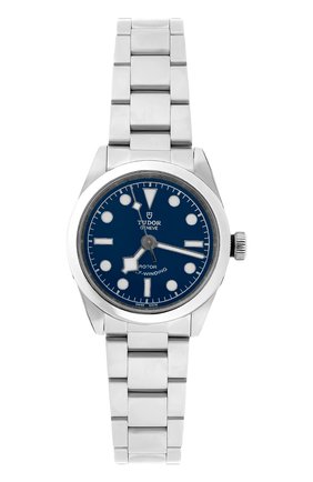 Женские часы black bay TUDOR бесцветного цвета, арт. 79580/95780/BLUE | Фото 1 (Материал корпуса: Сталь; Цвет циферблата: Синий; Механизм: Автомат)