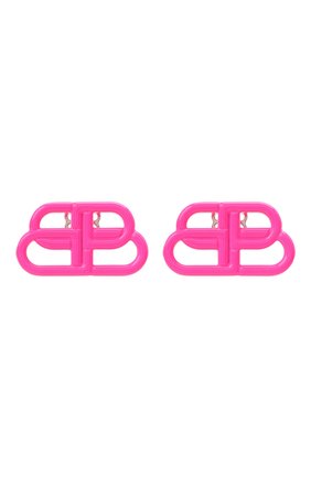 Женские серьги BALENCIAGA розового цвета по цене 35900 руб., арт. 624199/TZ99M | Фото 1 Женские серьги BALENCIAGA розового цвета, арт. 624199/TZ99M | Фото 1