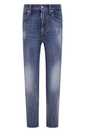 Женские джинсы DSQUARED2 синего цвета по цене 61750 руб., арт. S75LB0474/S30342 | Фото 1 Женские джинсы DSQUARED2 синего цвета, арт. S75LB0474/S30342 | Фото 1