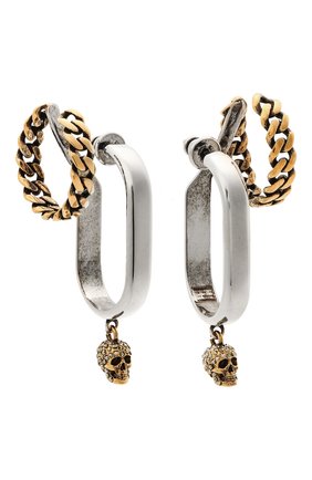 Женские серьги ALEXANDER MCQUEEN серебряного цвета по цене 51700 руб., арт. 659646/J160Z | Фото 3 Женские серьги ALEXANDER MCQUEEN серебряного цвета, арт. 659646/J160Z | Фото 3