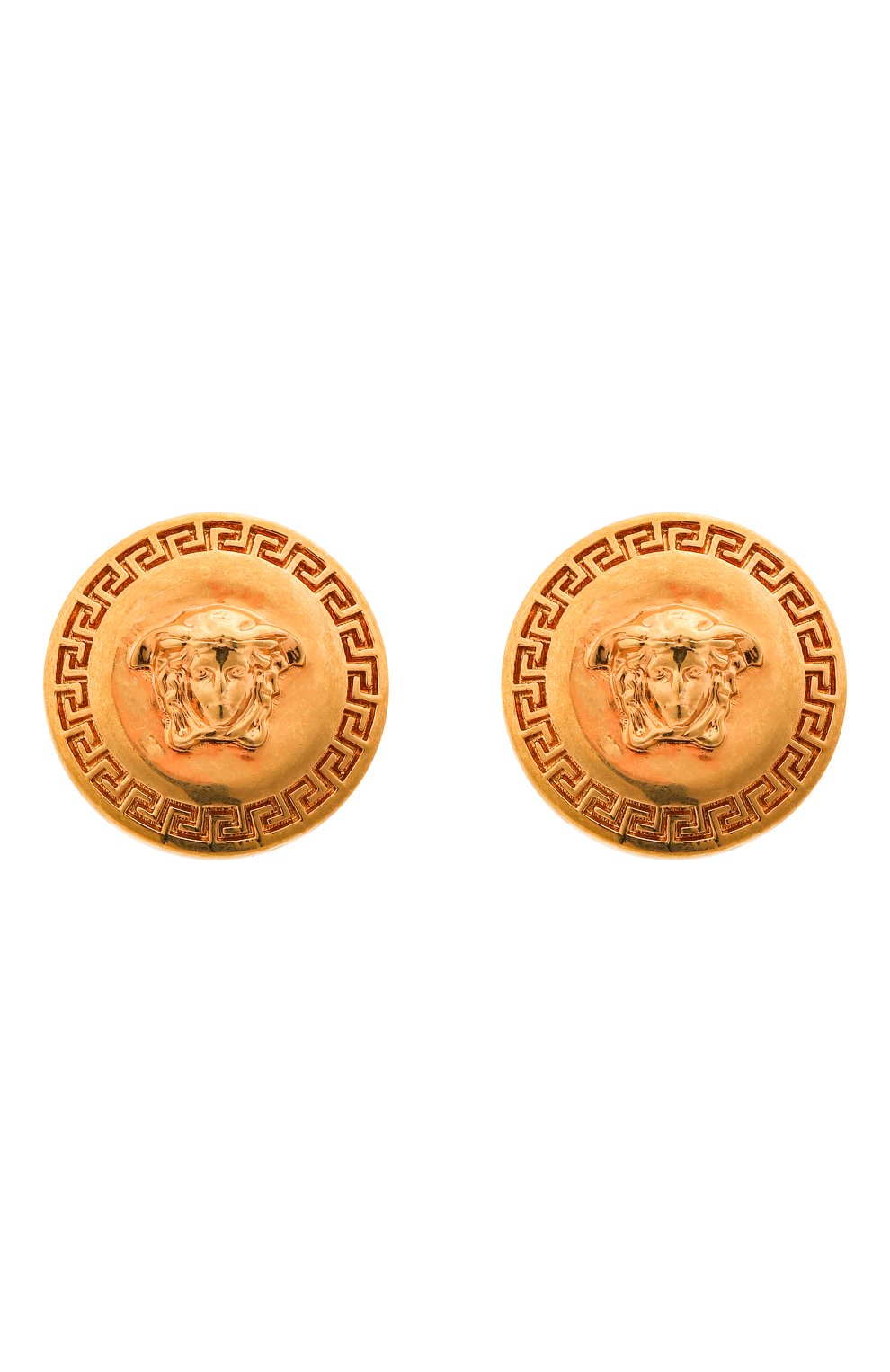 Женские серьги tribute VERSACE золотого цвета, арт. DG2H765/DJMT | Фото 1