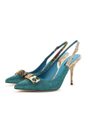 Женские текстильные туфли cardinale DOLCE & GABBANA разноцветного цвета по цене 61850 руб., арт. CG0487/A0652 | Фото 1 Женские текстильные туфли cardinale DOLCE & GABBANA разноцветного цвета, арт. CG0487/A0652 | Фото 1