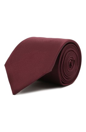 Мужской шелковый галстук CANALI бордового цвета по цене 12700 руб., арт. 70/HJ03116 | Фото 1 Мужской шелковый галстук CANALI бордового цвета, арт. 70/HJ03116 | Фото 1 (Материал: Текстиль, Шелк; Принт: Без принта)