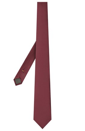 Мужской шелковый галстук CANALI бордового цвета по цене 12700 руб., арт. 70/HJ03116 | Фото 2 Мужской шелковый галстук CANALI бордового цвета, арт. 70/HJ03116 | Фото 2 (Материал: Текстиль, Шелк; Принт: Без принта)
